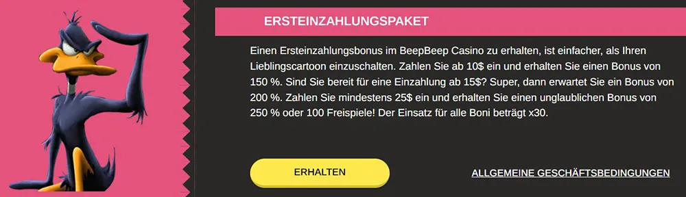 beep-beep-casino-DE-4-Willkommenspaket
